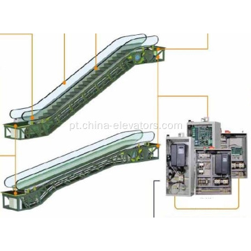 Modernização de controle de escada rolante com economia de energia VVVF